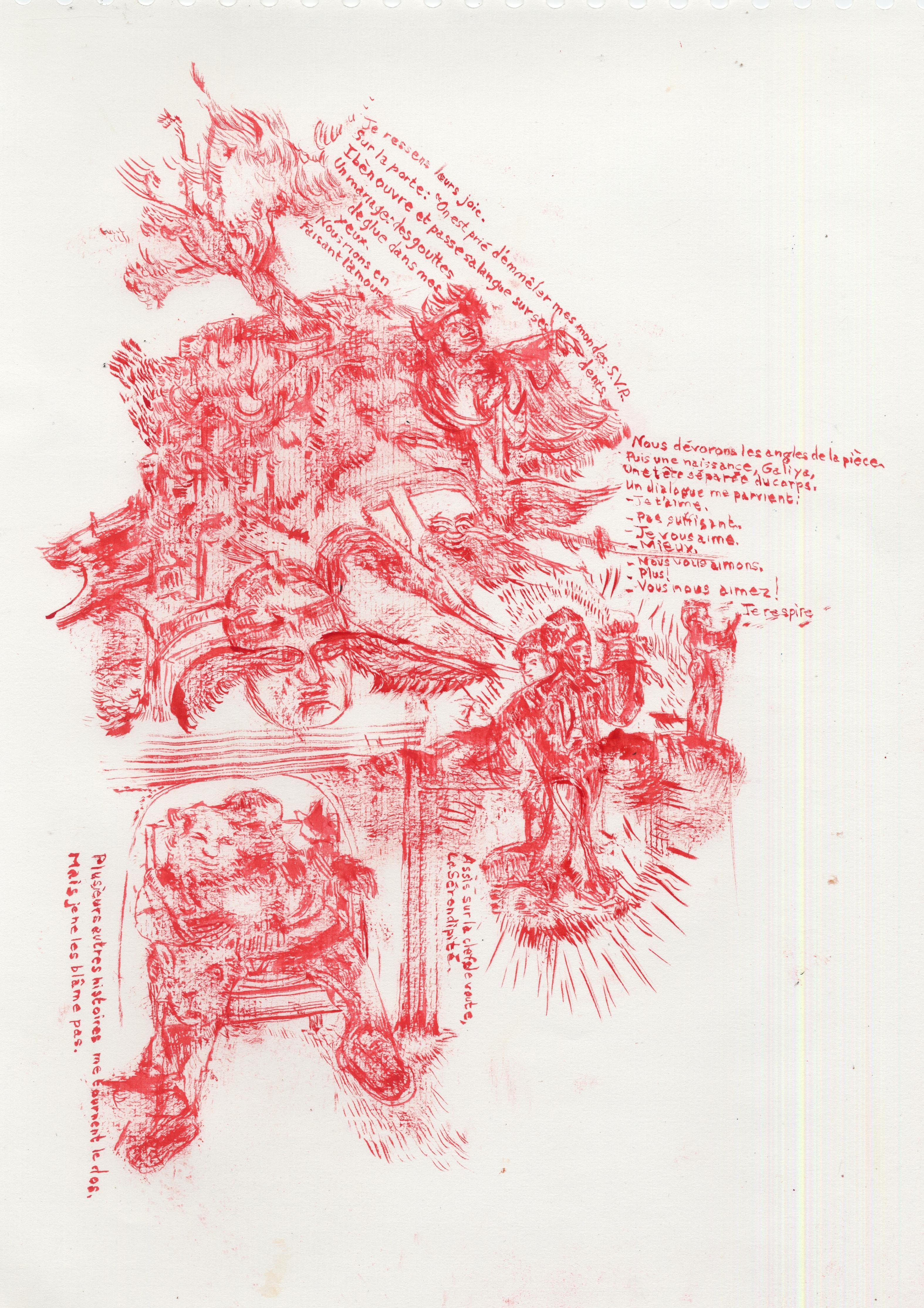 Dessin rouge — Jérôme Karsenti